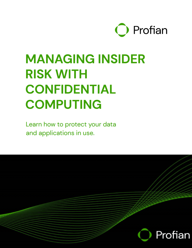Cover of Managing Insider Risk with Confidential Computing