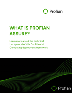 What is Profian Assure Whitepaper Cover